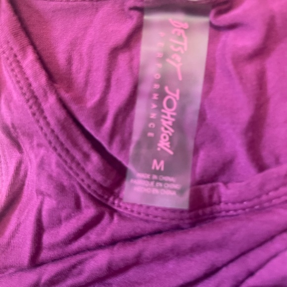 Betsy Johnson LOVE Womens Activewear Tank Top - Picture 4 of 6